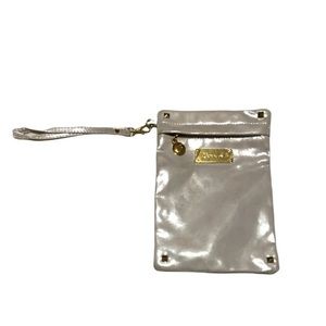 Sephora Yuma Bella Makeup Bag Wristlet still plastic on the hardware logo